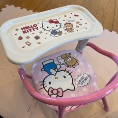 【ネット決済】キティちゃん　ベビーチェア用テーブル