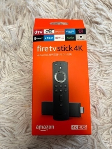 【決まりました】fire tv stick 4k  amazon
