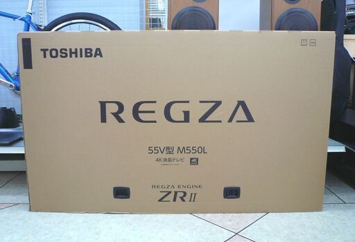 TOSHIBA REGZA 55V型 4K液晶テレビ M550L 未開封