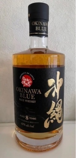 ウイスキー OKINAWA BLUE 8年（沖縄ブルー8年）久米仙酒造