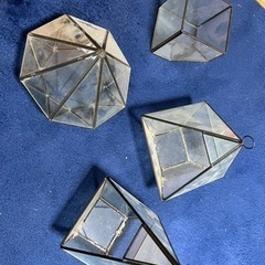 インテリア　ガラス　飾り　ステンドグラス　テラリウム