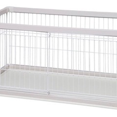 ウッディサークル 犬 ホワイト アイリスオーヤマ