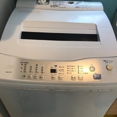 ７キロ洗濯機　