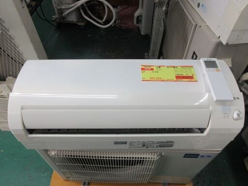 K04132　三菱　中古エアコン　主に14畳用　冷房能力　4.0KW ／ 暖房能力　5.0KW