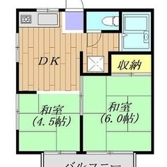 【大家直接】敷・礼なし／家賃１ヶ月無料🌟南向き角部屋🌟バス・トイレ別🌟閑静な住宅街・駅近🌟広々2DK - 賃貸（マンション/一戸建て）