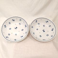 美品✨たち吉の深皿 2枚セット
花柄 ボタニカル 食器 陶器