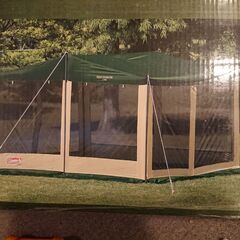 コールマン Coleman スクエアスクリーン340 美品 3/18-3/19 10：00迄