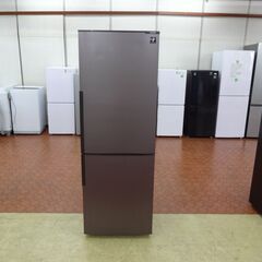 シャープ 冷蔵庫 2015年製 2ドア A2119☆カードOK☆シャープ2015年製 ロング2ドア冷蔵庫