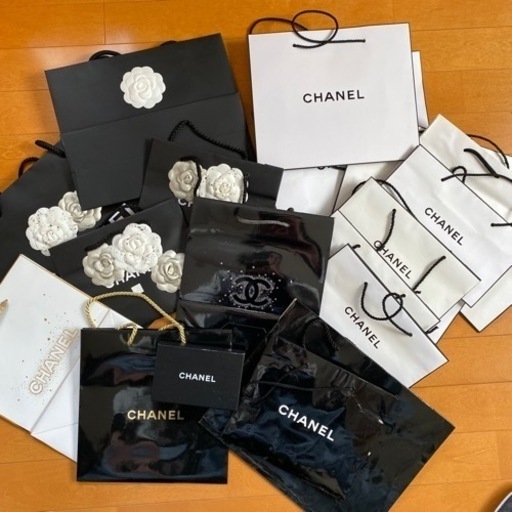 CHANEL シャネル 紙袋 ショッパー カメリア