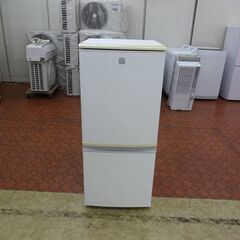 ID 331846　冷蔵庫２ドア　シャープ　137L　２０１７年製　SJ-14E5-KW