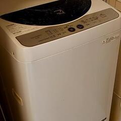 シャープ製 洗濯機 4.5kg