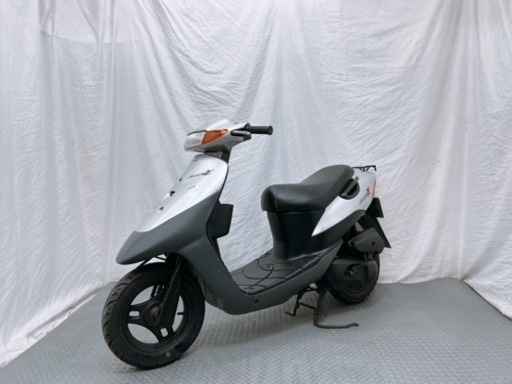 実働 SUZUKI Let's Ⅱ CA1KA ★前後タイヤ新品!!ミラー新品!!バッテリー充電済み!!オイル満タン!!★ 49cc 原付 スクーター