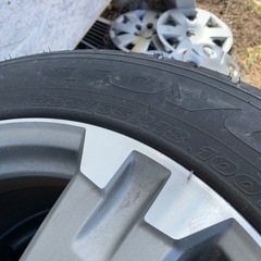 トヨタ純正アルミ付きタイヤ