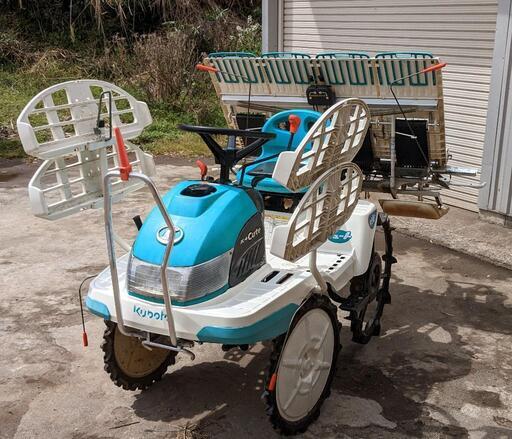 鹿児島発 クボタ 乗用4条植え田植え機JC-4