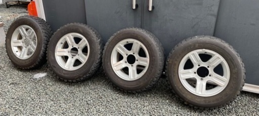 値下げ JB23ジムニー純正ホイール TOYO トランパスMT 195R16