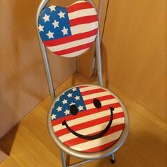 アメリカンな折りたたみ椅子