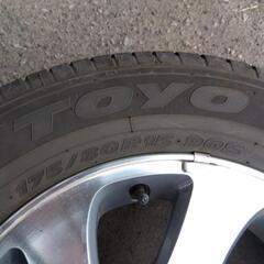 バリ溝、テリオスキッド純正ホイール付