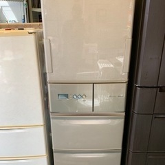 【リサイクルサービス八光】2007年製 SHARP SJ-HL37M-C [冷蔵庫 365L 5ドア ベージュ] リサイクルサービス八光】2007年製 SHARP SJ-HL37M-C [冷蔵庫 365L 5