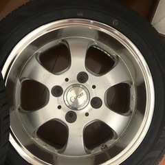 軽自動車　アルミホイール　新品タイヤ4本セット