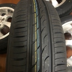 軽自動車　アルミホイール　新品タイヤ4本セット