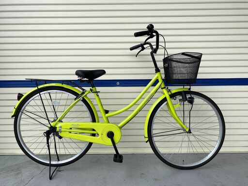 リサイクル自転車(2303-018)　ファミリーサイクル　２６インチ