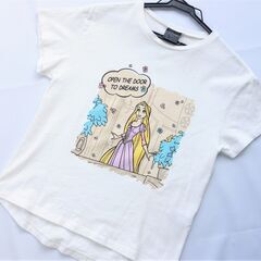 【No.46】GU×ディズニー ラプンツェルTシャツ 150サイズ