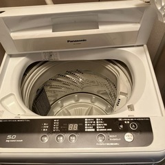 パナソニック5キロ洗濯機　21日引き取り出来る方！