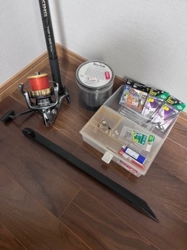 スポーツ ボトムキング　タイプT      他打ち込み釣りセット