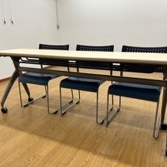 会議用テーブル&椅子　10セット