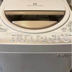 東芝 洗濯機ホワイト6kg(2015年製)