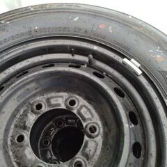 値下げしました！BSエコピア【195/80R15】新車外し ホイール付き