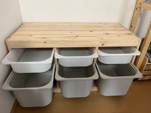 IKEA トロファスト　おもちゃ箱