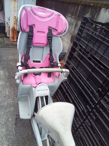 ブリジストン　ビッケ　グレー　20インチ　子供のせ自転車　非電動タイプ