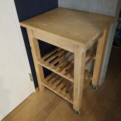 IKEA　木製キッチンスツール