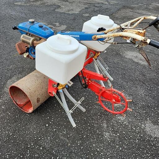 麦踏みテーラー 管理機 鎮圧ローラー