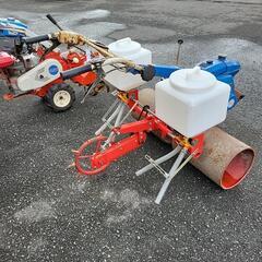 麦踏みテーラー 管理機 鎮圧ローラー