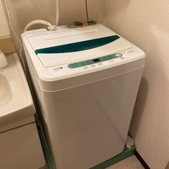 洗濯機　ヤマダ電機　YWM-T45A1 2017年製