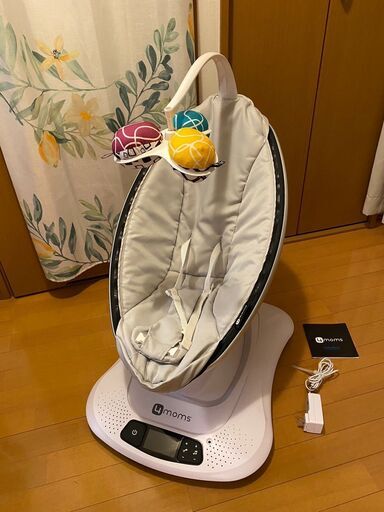 【超特価sale開催】 mamaroo4.0 ママルー4.0 電動バウンサー 4moms ベビーラック、ベビーチェア