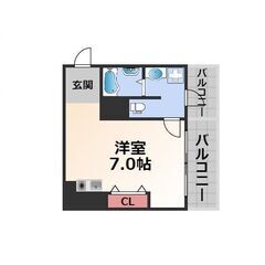 ✅家賃まで負担✅初期費用無料🎉松屋町駅5分🎉ネット無料3wayア...