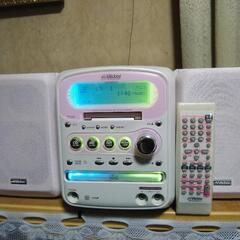 【お話し中】CD･MD･テープ･ラジオ 良好   ビクターミニコンポ