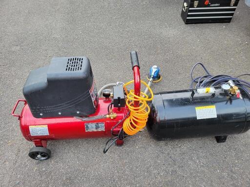 交渉ありコンプレッサー、サブタンクセット まとめ売り 交渉ありコンプレッサー、サブタンクセット まとめ売り