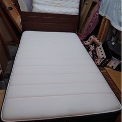 リサイクルサービス八光】セミダブルベッド フランスベッド メモリーナ  