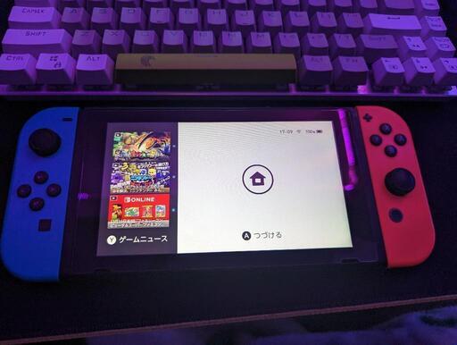ニンテンドースイッチ（本体+ドック）すぐ購入してくれる方　値引き相談可