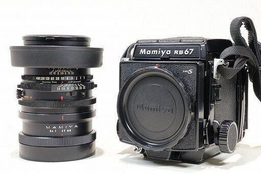 【苫小牧バナナ】現状品 Mamiya/マミヤ RB67 PRO S 中判フィルムカメラ MAMIYA-SEKOR NB 1:3.8 f＝127㎜ 中間リング付き 現品限り♪