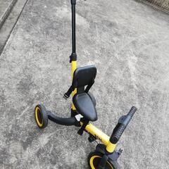 【決定】三輪車　バランスバイク　黄色