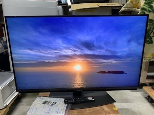 超お薦め品‼️長期保証あり‼️シャープLED43V 4KBSチューナー内蔵 android搭載 液晶テレビ2021年