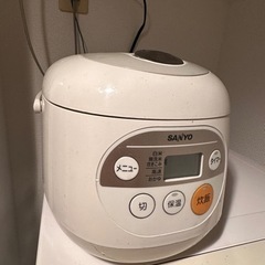 炊飯器(2010年 SANYO製 1.0ℓ)