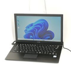 A-53/シックなカッコいいVAIO♡初心者様大歓迎/光るキーボードPC