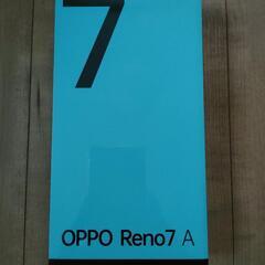 オマケも欲しい方は！【新品・未開封】OPPO Reno7A　ドリ...