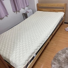 すのこベッド(使用期間1年)